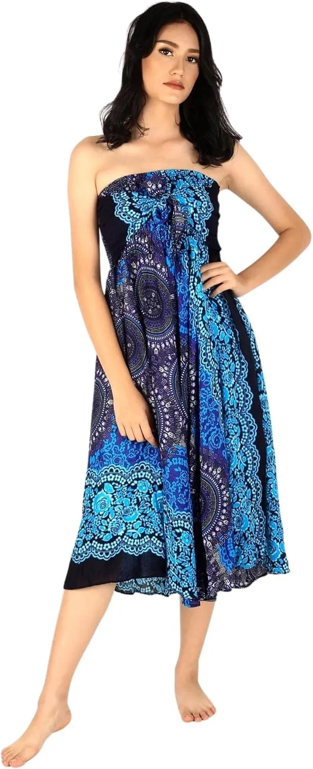 Hippie Skirt Boho Dress Bohemian Gypsy Maxi Long Skirts for Women Summer midi Beach Dress