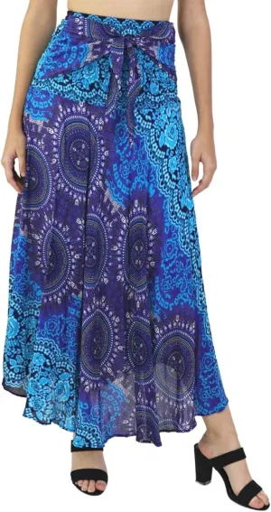 Hippie Skirt Boho Dress Bohemian Gypsy Maxi Long Skirts for Women Summer midi Beach Dress