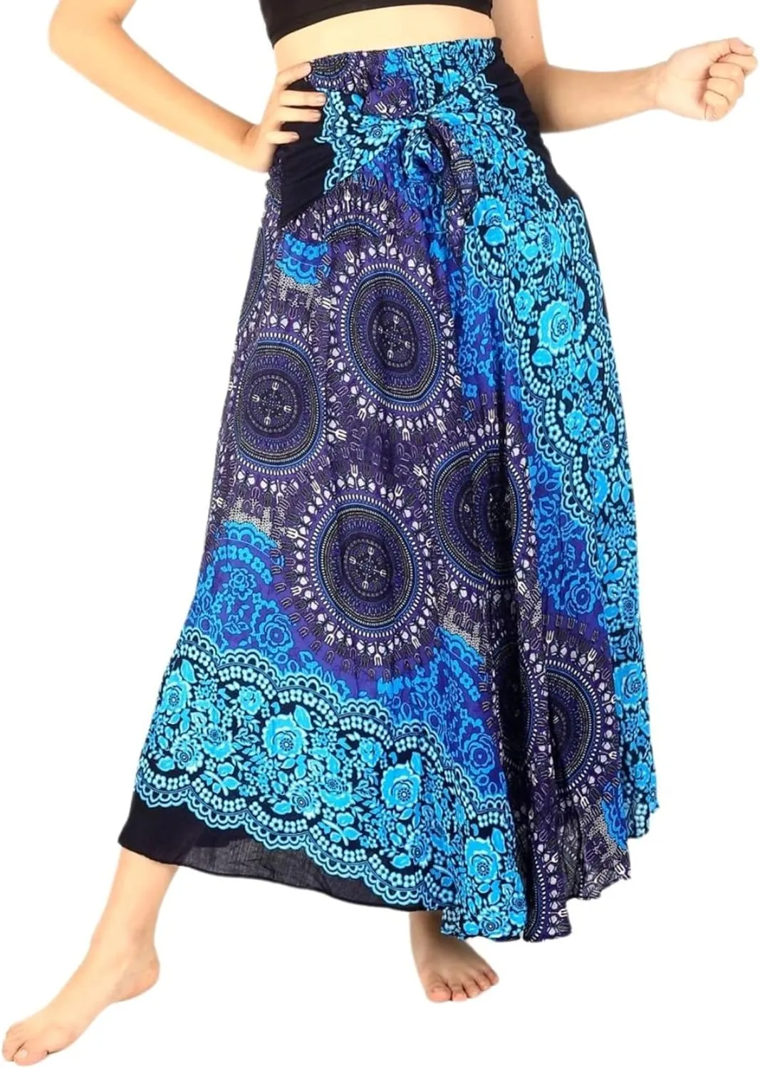 Hippie Skirt Boho Dress Bohemian Gypsy Maxi Long Skirts for Women Summer midi Beach Dress