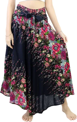 Hippie Skirt Boho Dress Bohemian Gypsy Maxi Long Skirts for Women Summer midi Beach Dress