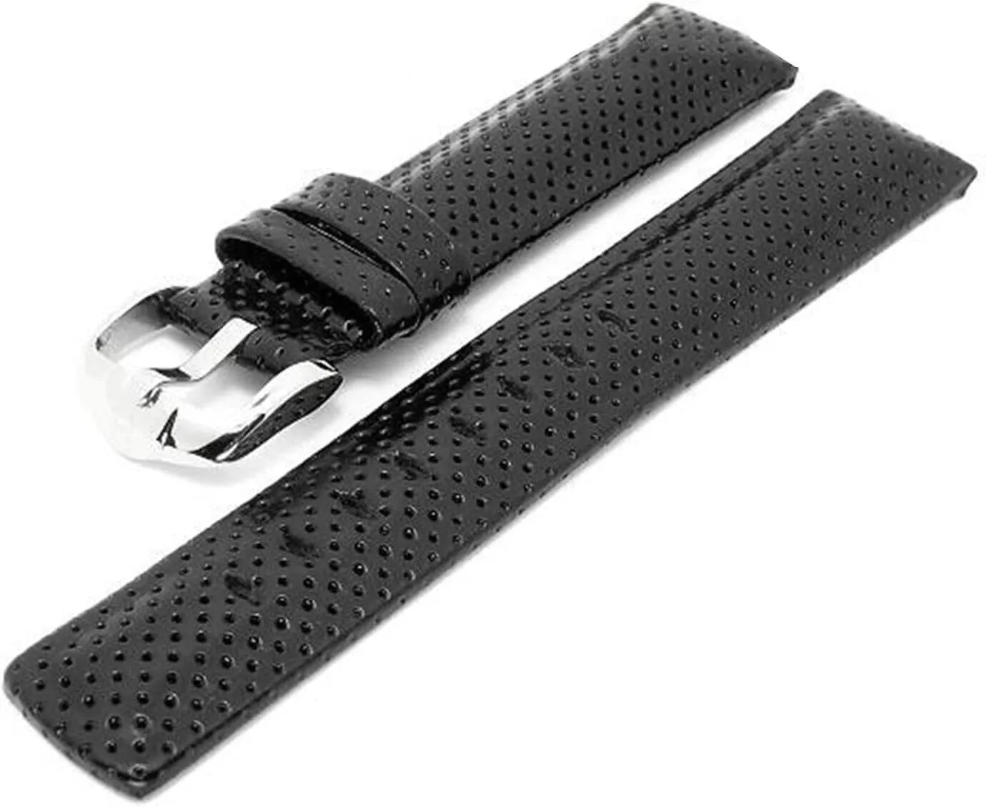 HIRSCH Golfer Leather Watch Strap - Calf Leather - Water Resistant - Beige, Black, Blue, Red, White - 18mm, 20mm, 22mm, 24mm
