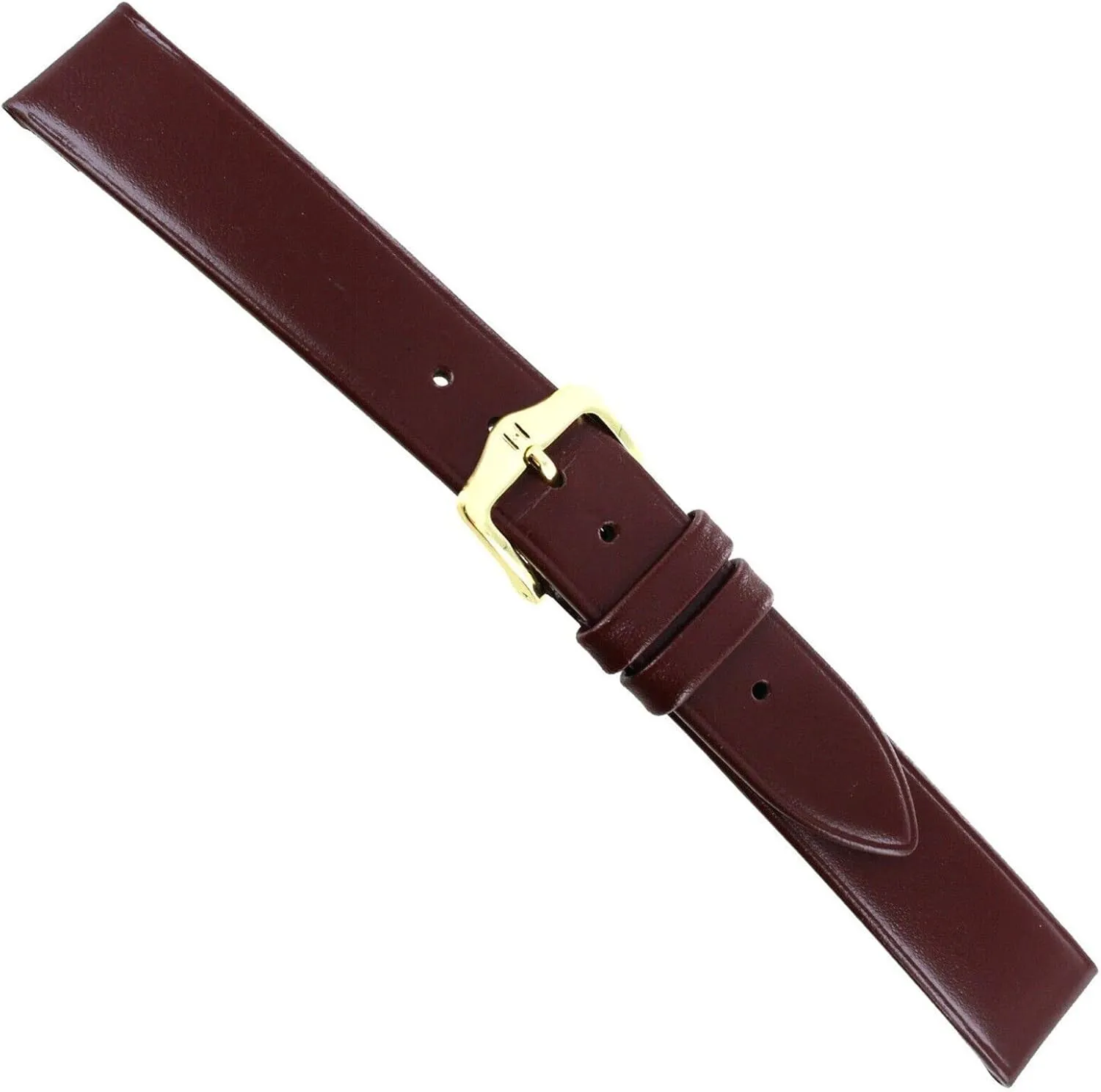 HIRSCH Standard Calf Leather Watch Strap - Genuine Calfskin - Unstitched - Black, Brown - 8mm