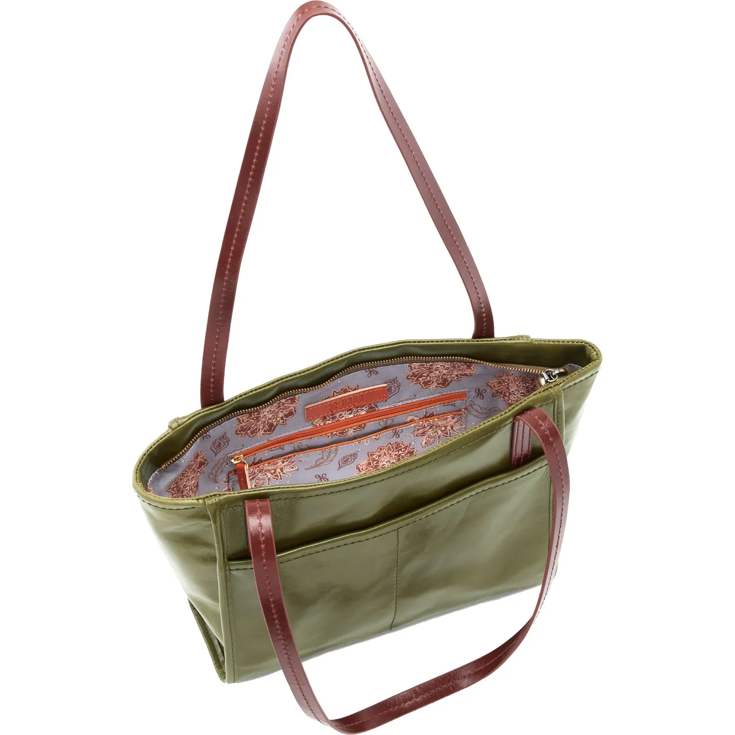 Hobo Chance Satchel Moss Vintage Hide Leather