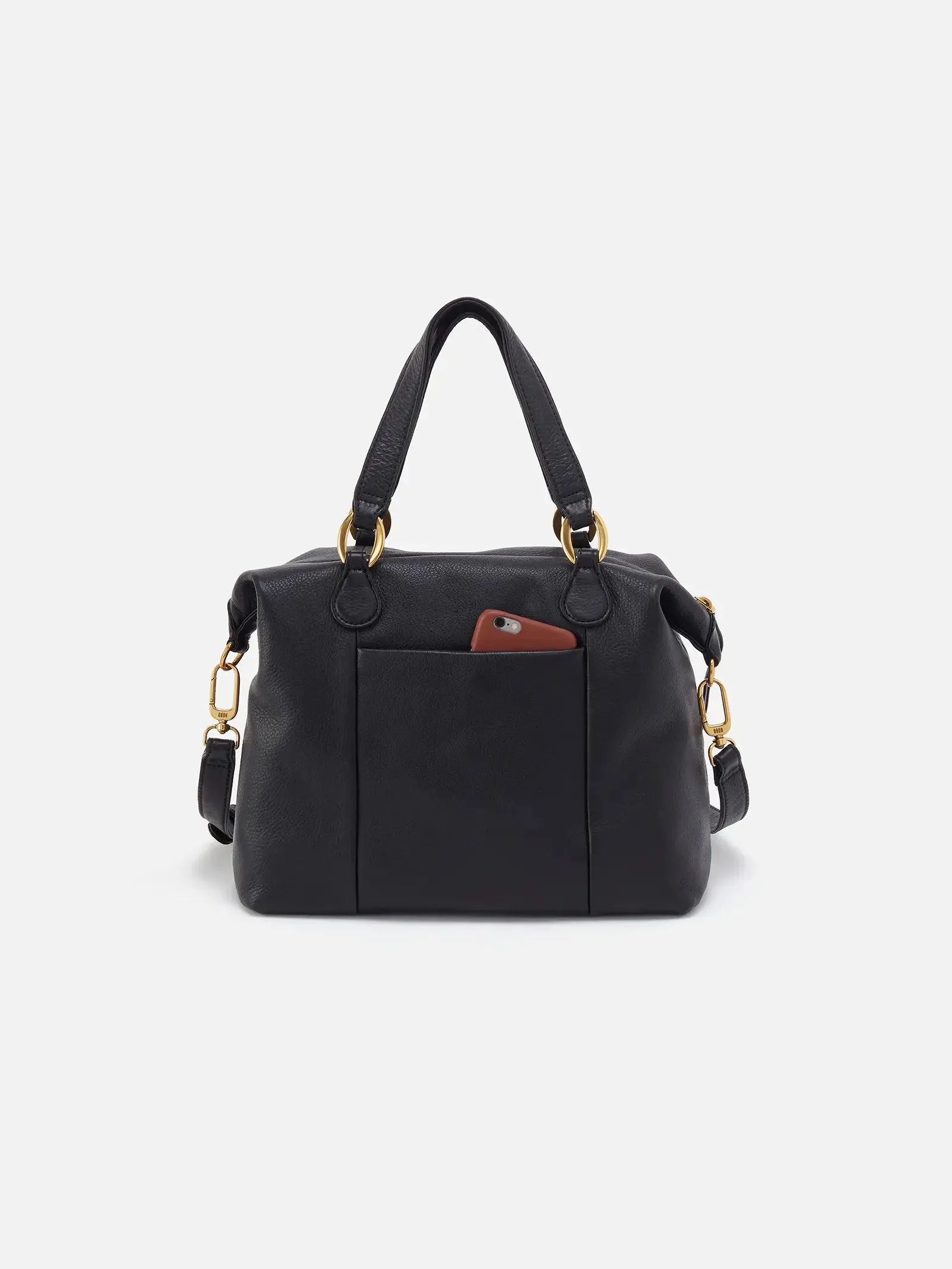 HOBO Harley Pebbled Leather Satchel