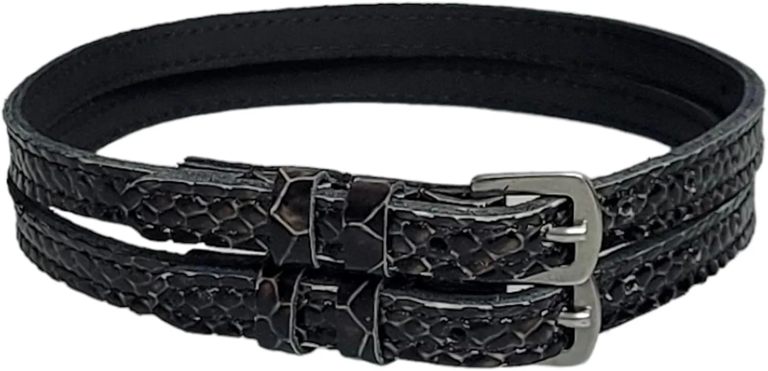 HOL Atelier Premium Leather English Spur Straps. Made in USA