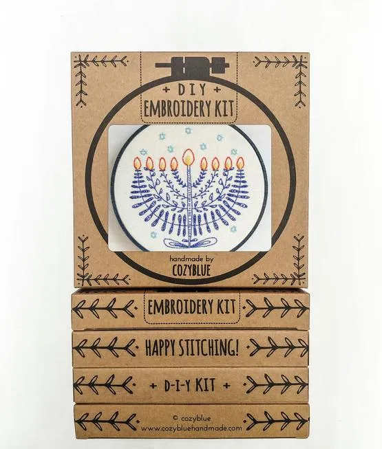 Holiday Embroidery Kits | CozyBlue