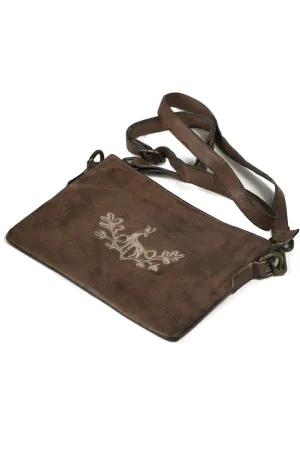 Hot Cocoa Minimal Embroidery Bavarian Bag