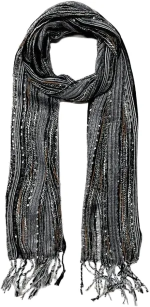 Humble Hilo Multi-Colored Scarf/Shawl for Women Lightweight Head or Neck Scarf