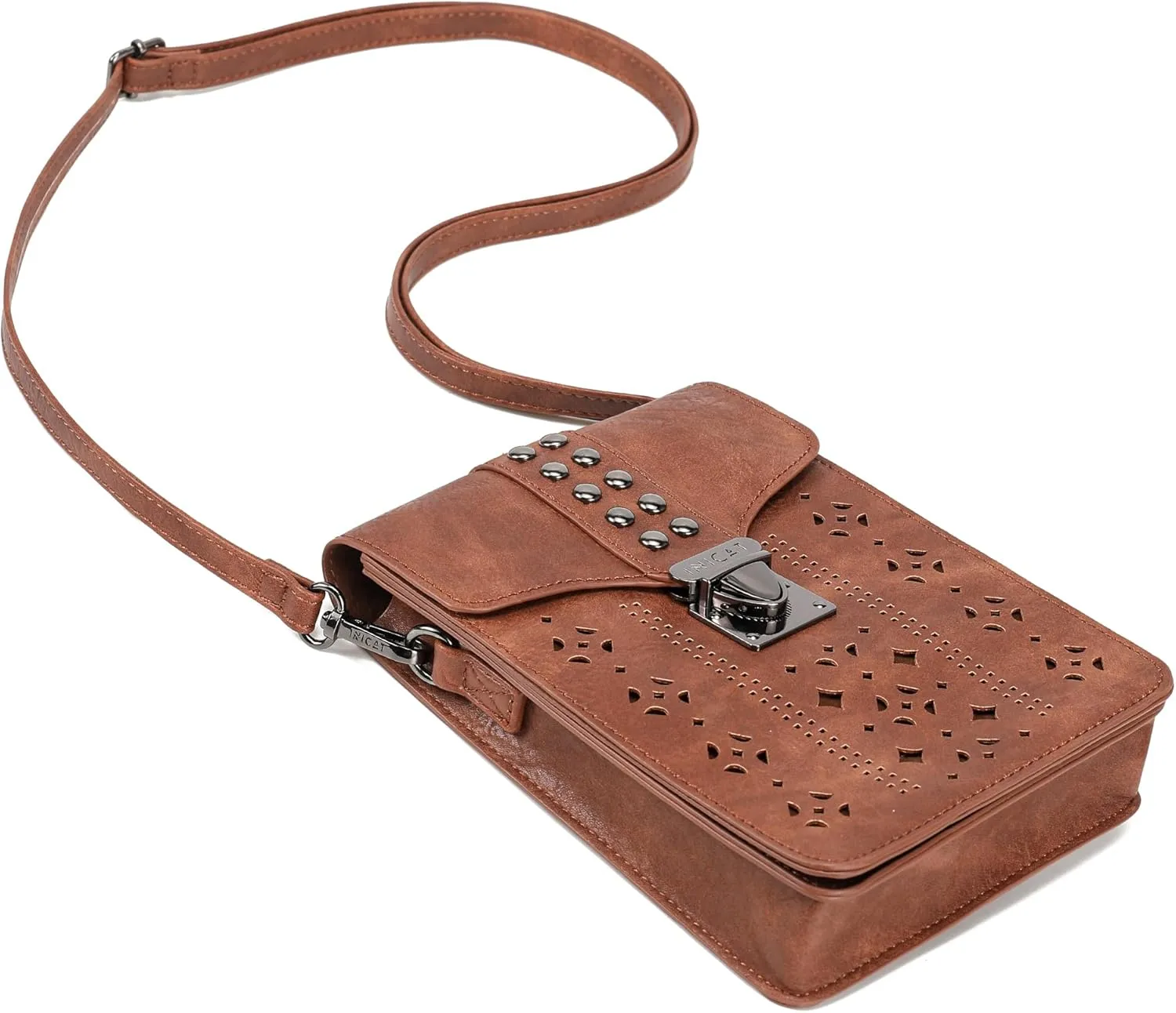 INICAT Small Crossbody Bags for Women Gifts for Teenage Girls Leather Cell Phone Purse