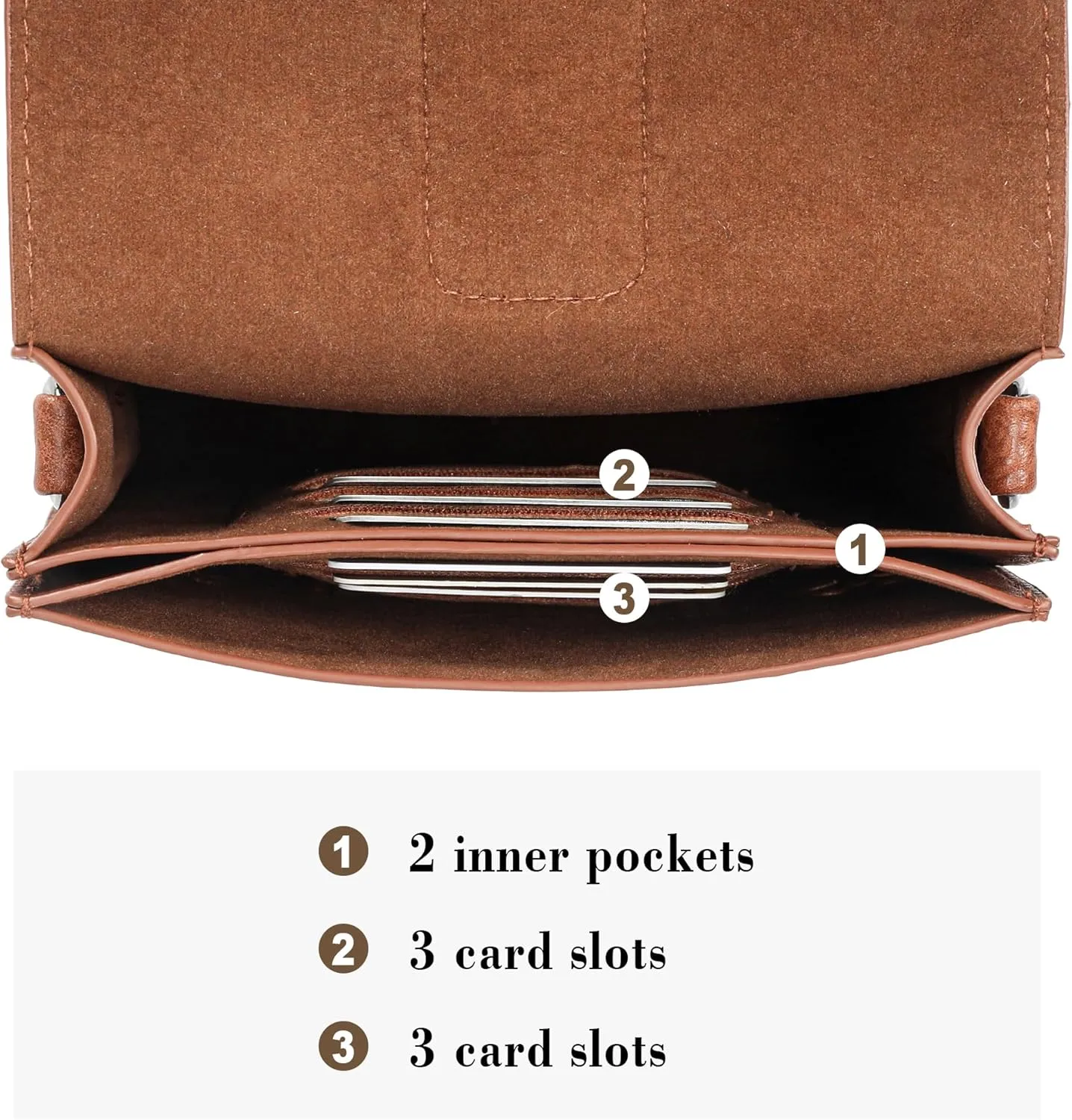 INICAT Small Crossbody Bags for Women Gifts for Teenage Girls Leather Cell Phone Purse