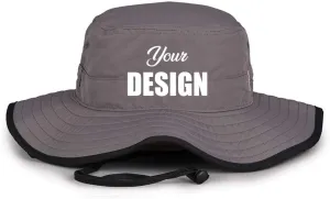 INK STITCH Unisex Custom Stitching Embroidery Booney Bucket Hats - Multi Colors