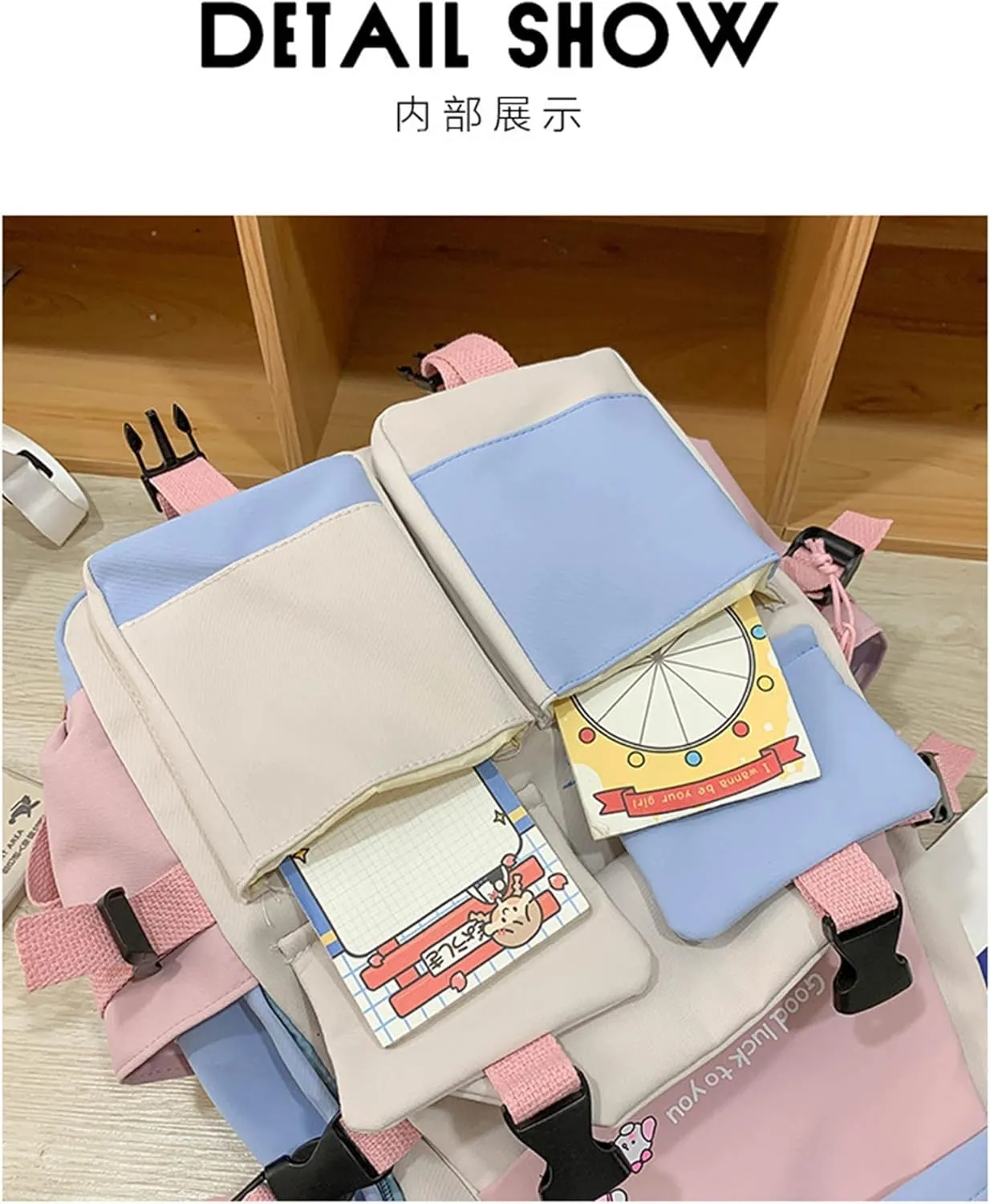 ISaikoy Anime Ouran High School Host Club Backpack Shoulder Bag Bookbag Student School Bag Daypack Satchel E10