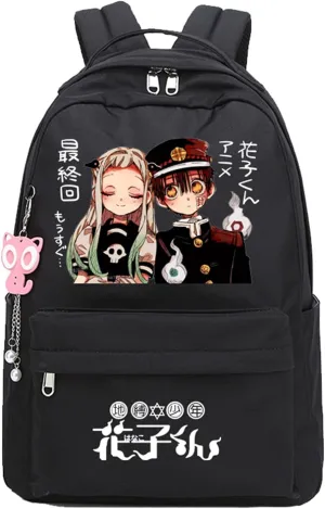 ISaikoy Anime Toilet Bound Hanako kun Backpack Satchel Bookbag Daypack School Bag Shoulder Bag