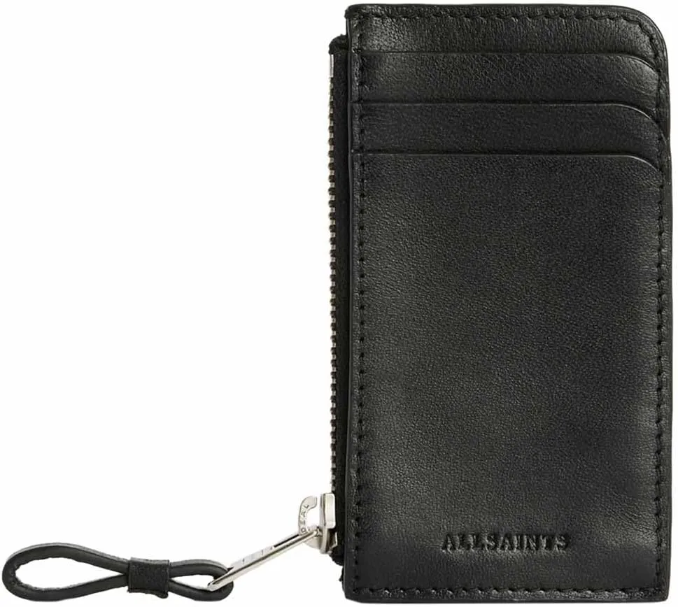 Isamu Zipped Card Ho, Black, Small