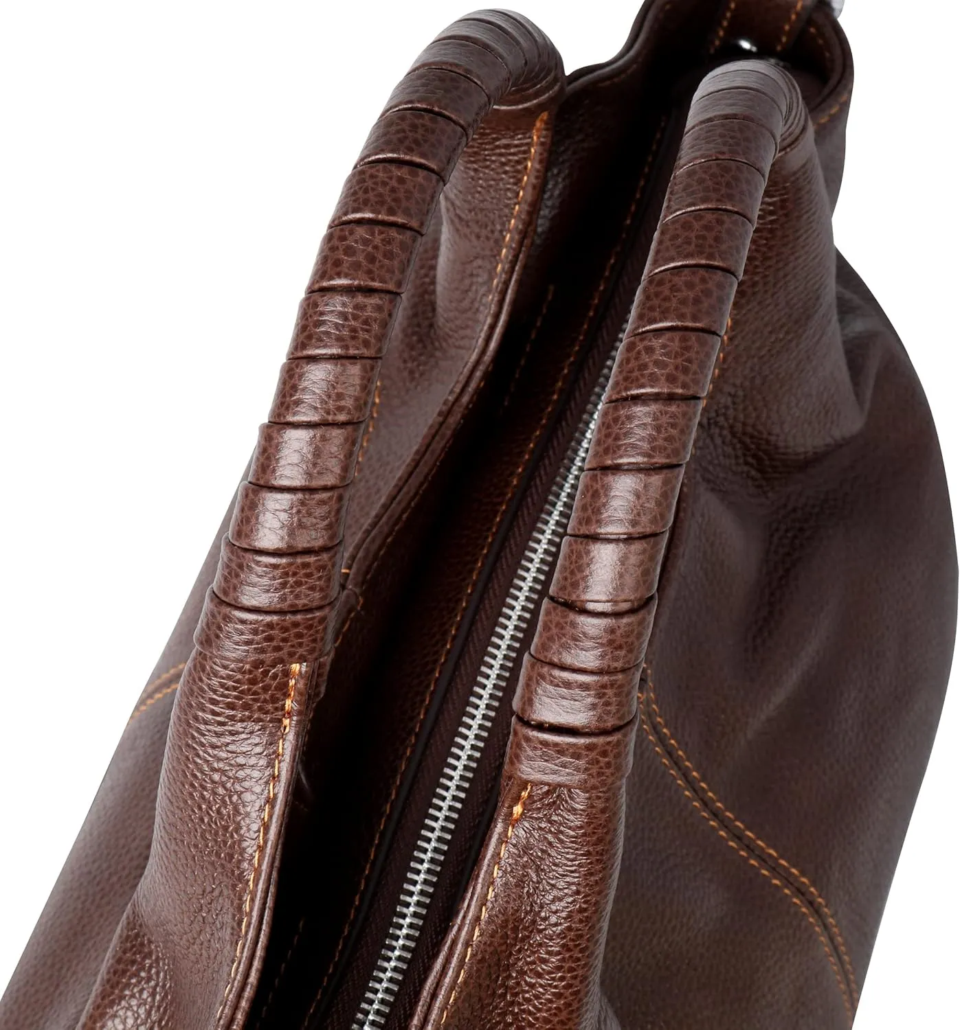 Iswee Genuine Leather Shoulder Bags Purses and Handbags for Women Satchel Designer Cross Body Hobo Medium Size Tote
