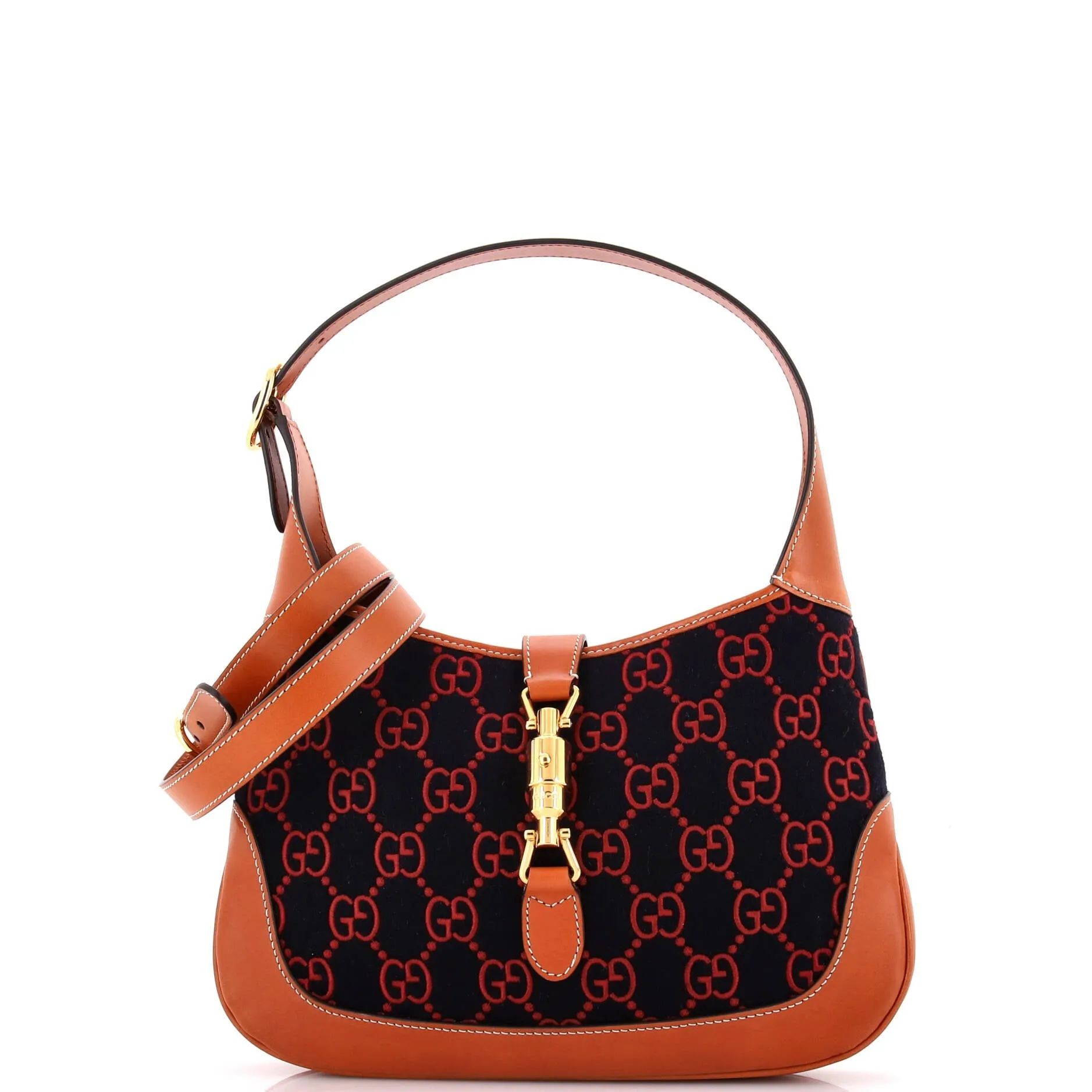 Jackie 1961 Hobo GG Embroidered Wool Small