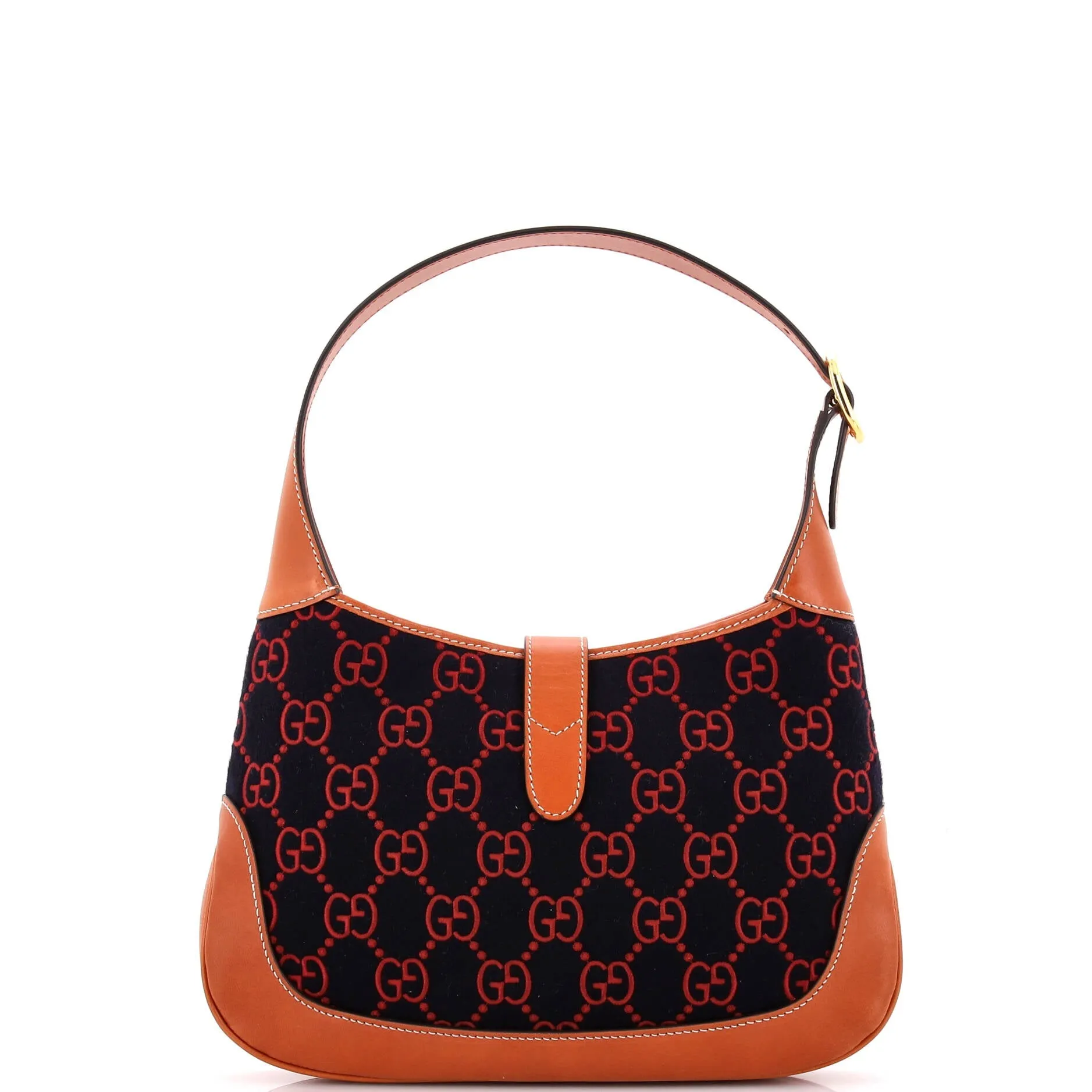 Jackie 1961 Hobo GG Embroidered Wool Small