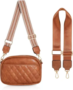 JASGOOD Crossbody Bags for Women, Leather Shoulder Purse and Handbags with Adjustable Strap