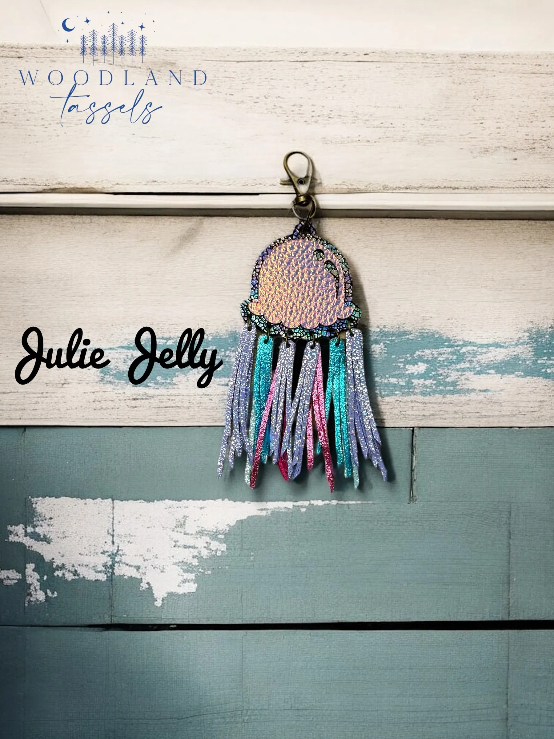 Jellyfish Purse Charm