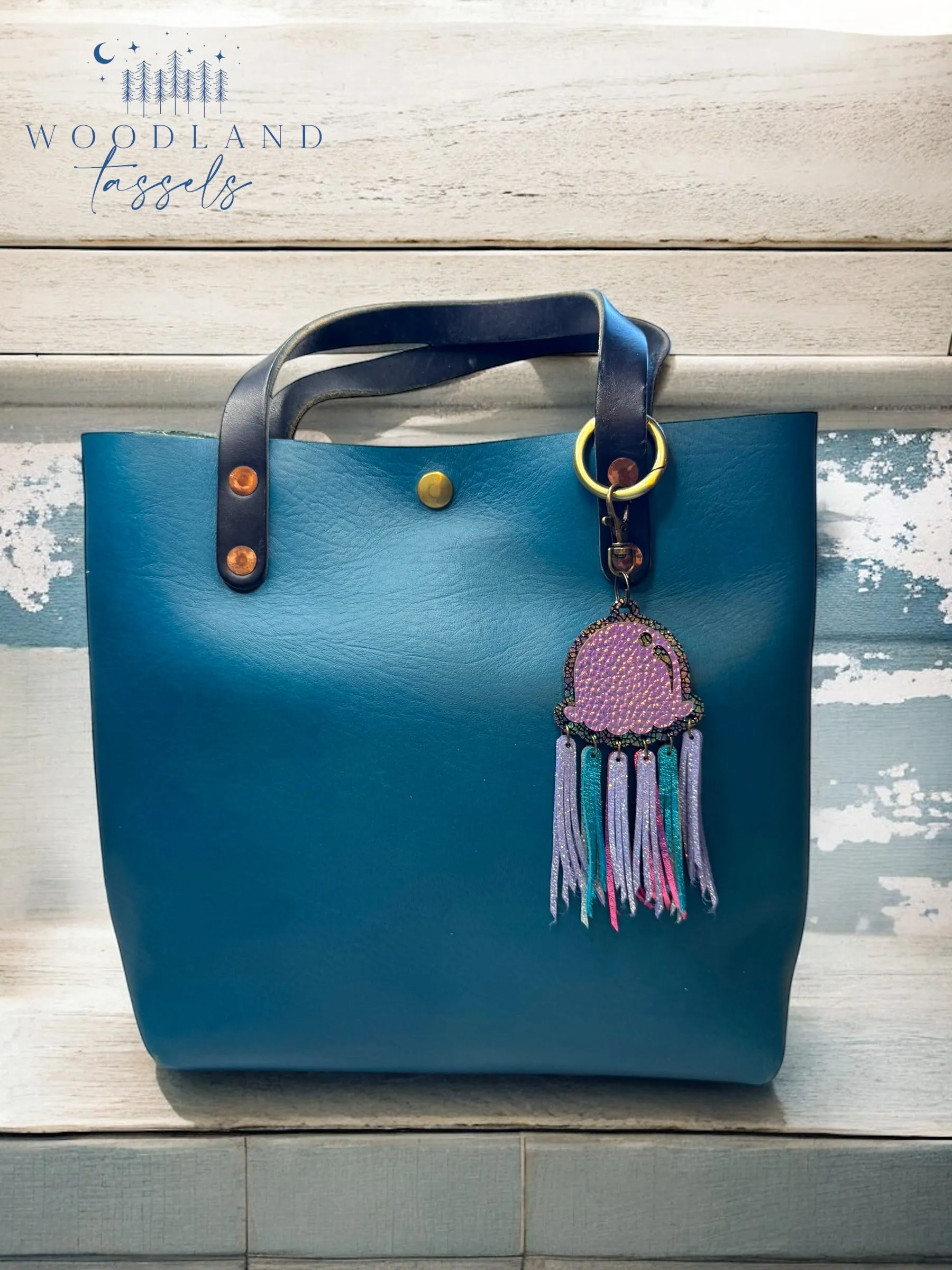 Jellyfish Purse Charm