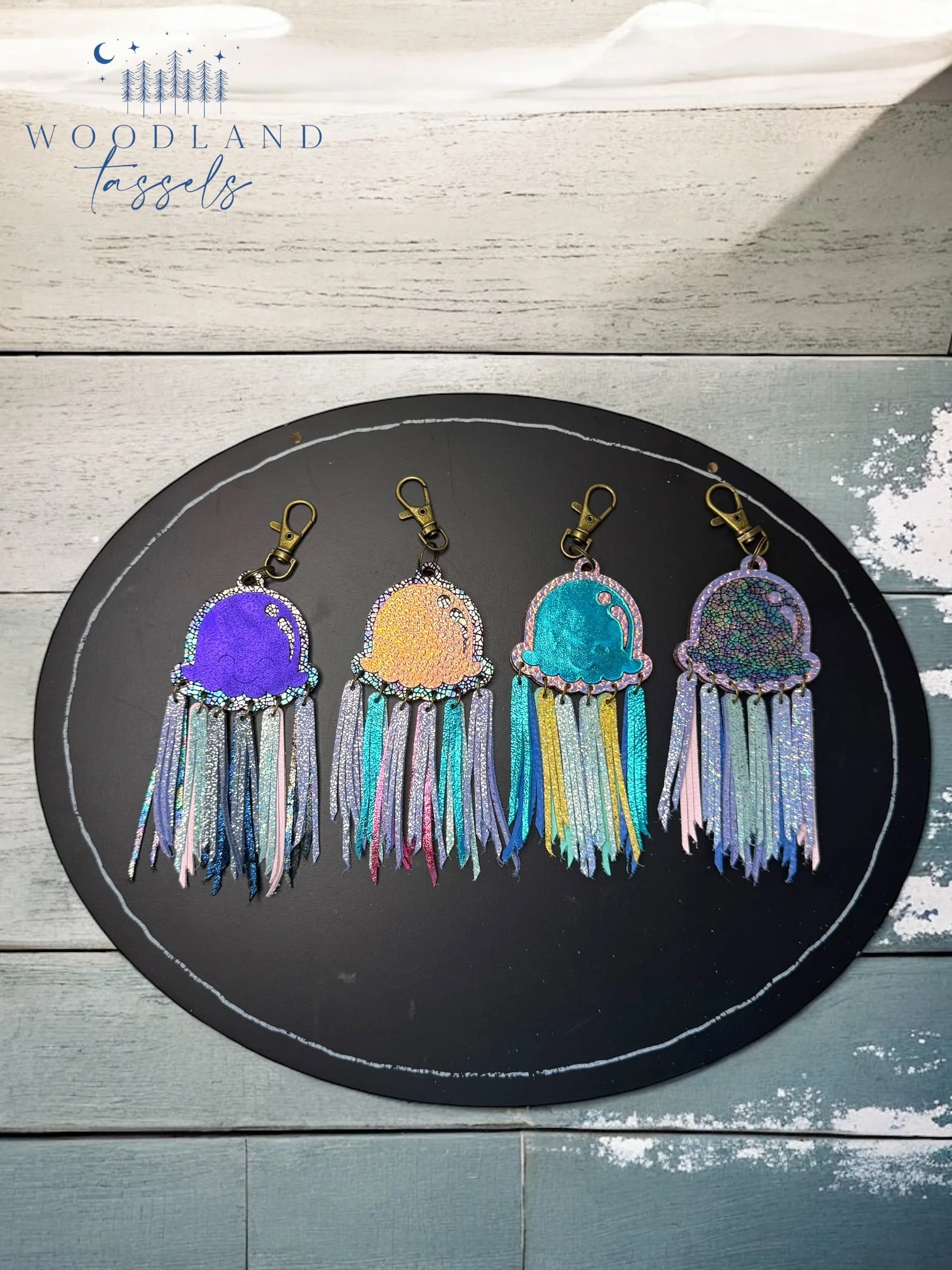 Jellyfish Purse Charm