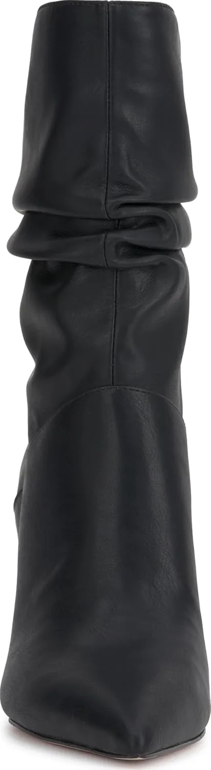 Jessica Simpson Womens Elisti Pull On Stiletto Mid-Calf Boots