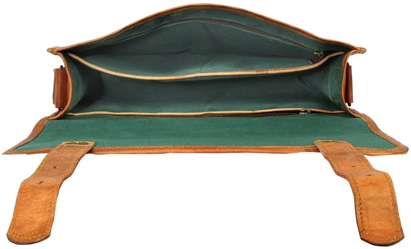 John Leather Briefcase Office Bag