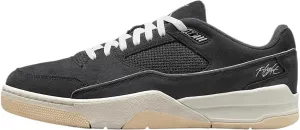 Jordan Flight Court Men's Shoes (HF3255-002, Anthracite/Sail/Varsity Red/White)