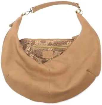 Joy Susan Womens Fashion Purse Rhea Slouchy Crescent Shoulder Crossbody Bag