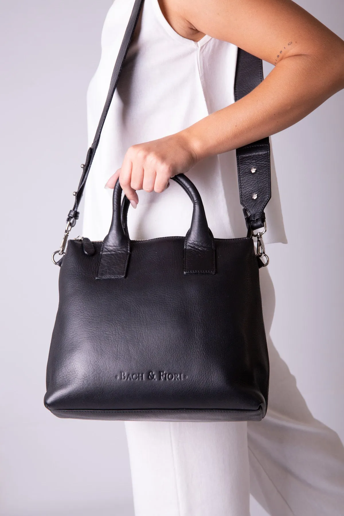 Kelly Medium Satchel Black