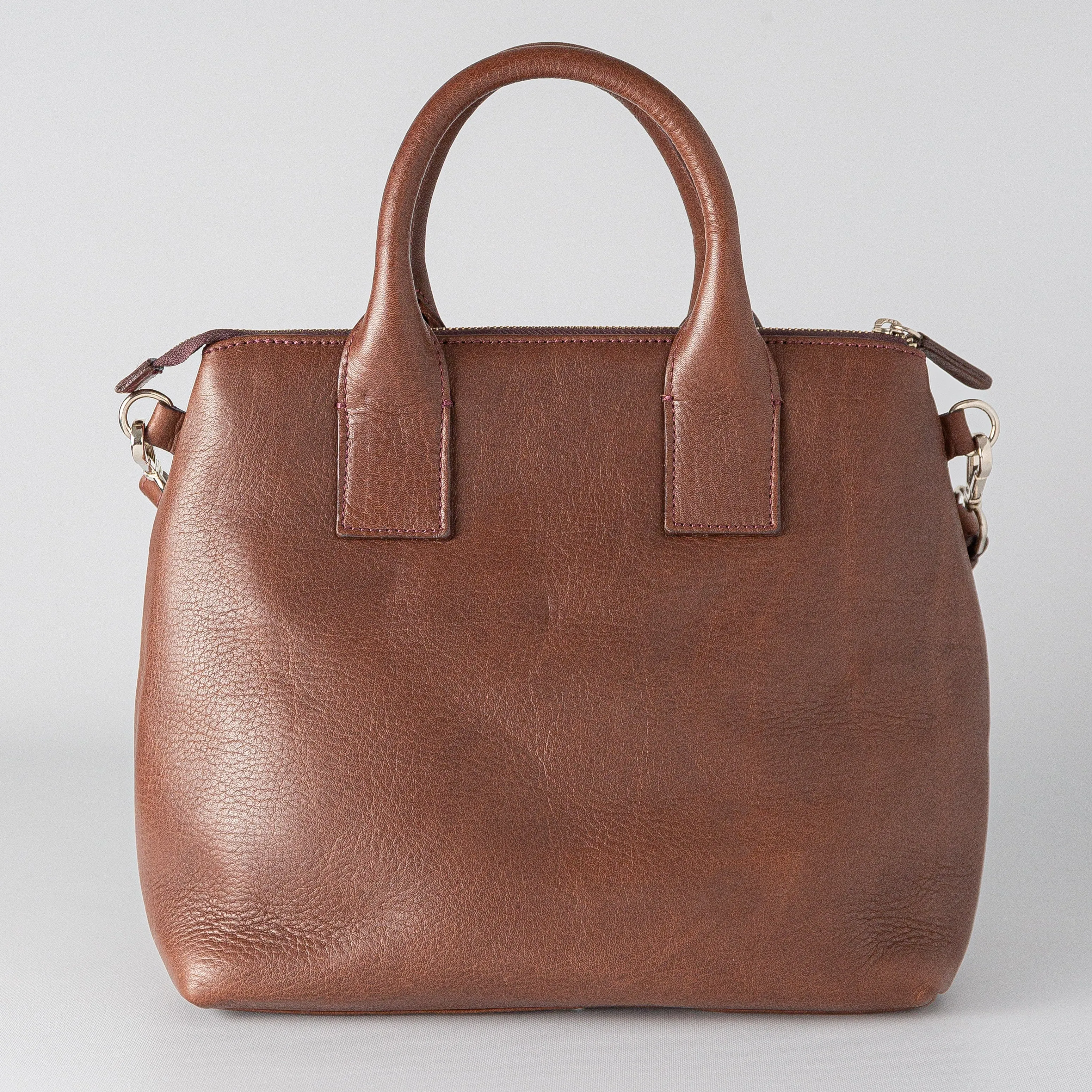 Kelly Medium Satchel Chocolate