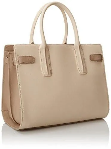 Kenneth Cole York Chrystie Satchel Top Handle Bag Bonemushroom One Size