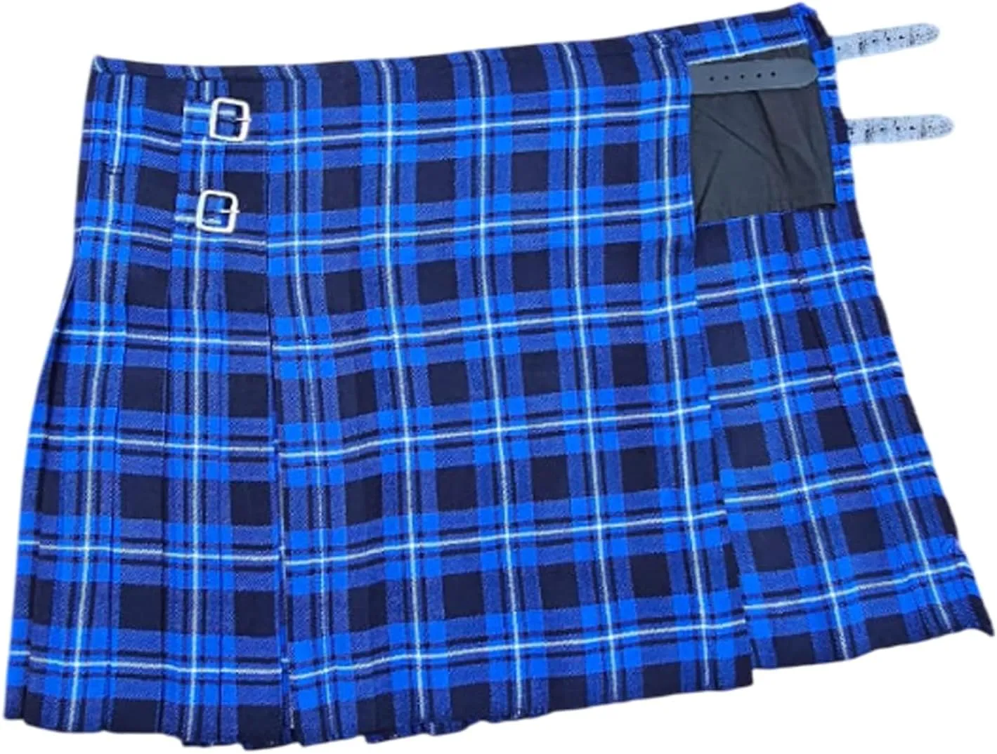Kilt for Men Scottish Tartan Mens Kilt Highland Leather Straps