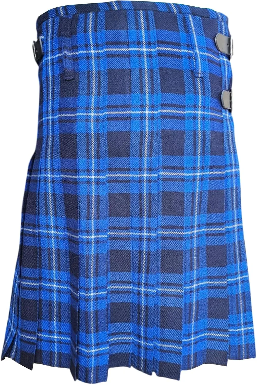 Kilt for Men Scottish Tartan Mens Kilt Highland Leather Straps