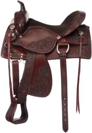 King Series Jacksonville Trail Saddle Reg 15 Dark