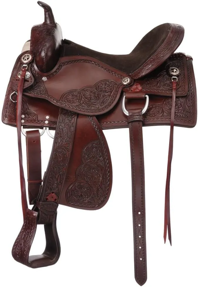 King Series Jacksonville Trail Saddle Reg 15 Dark