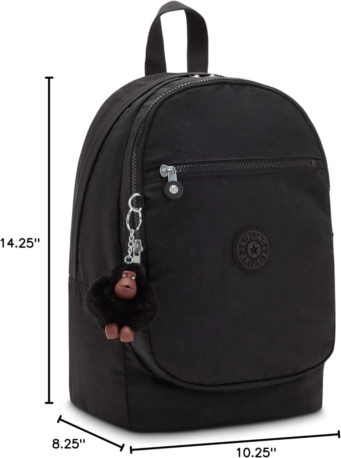 Kipling Women's Challenger Backpack, Spacious Interior, Padded Shoulder Straps, Accessories Organizer, Nylon Bag