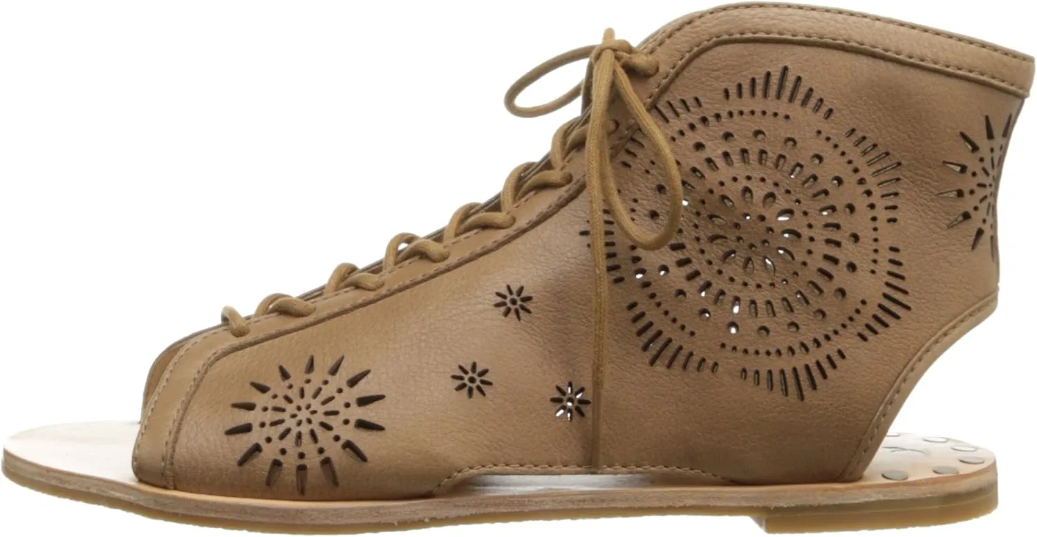 Koolaburra Women's Fion Laser Gladiator Sandal