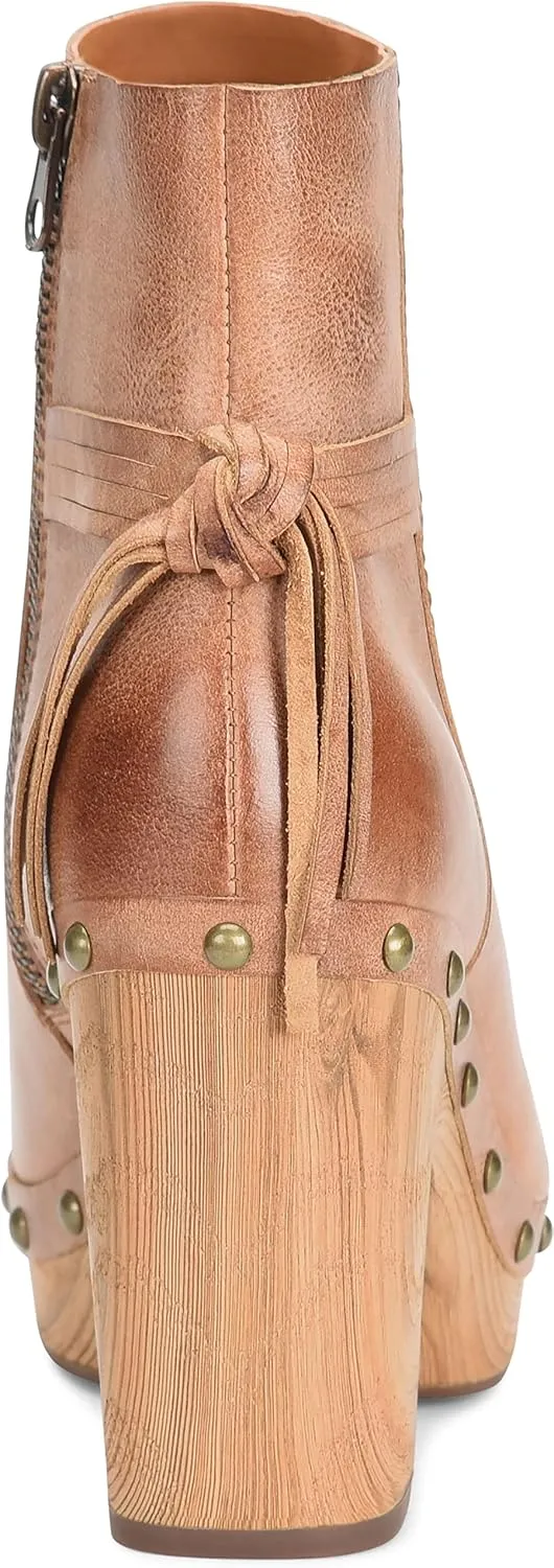 KORK-EASE Women's Dianna Ultra-soft Leather Bootie w/Tassels