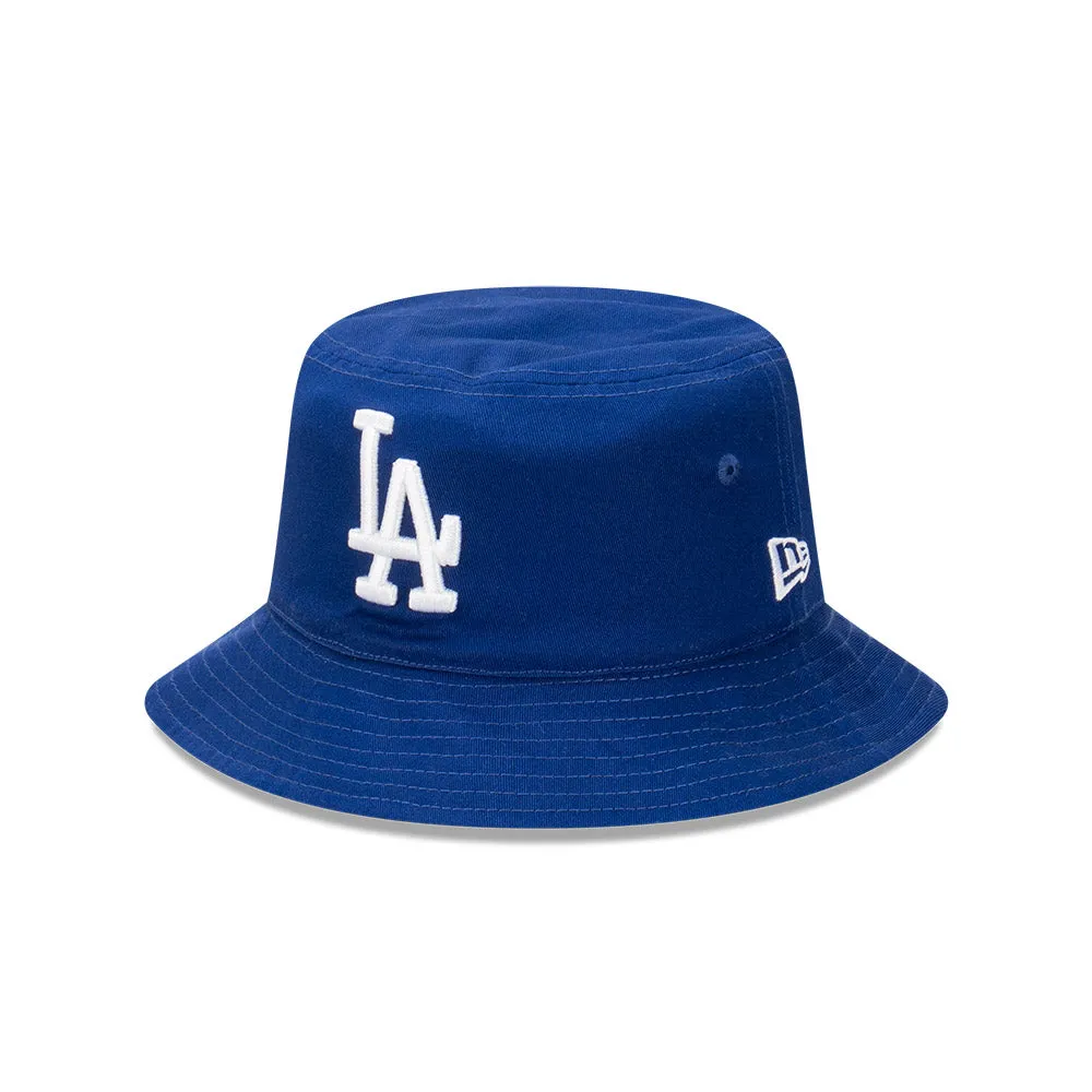 LA Dodgers Bucket Hat - Reversible Official Team Colour Blue MLB Bucket - New Era