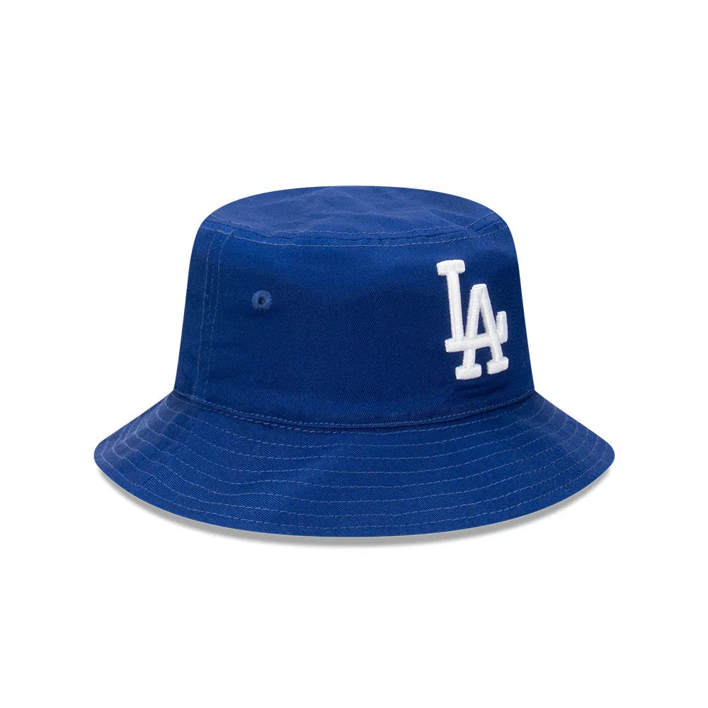 LA Dodgers Bucket Hat - Reversible Official Team Colour Blue MLB Bucket - New Era