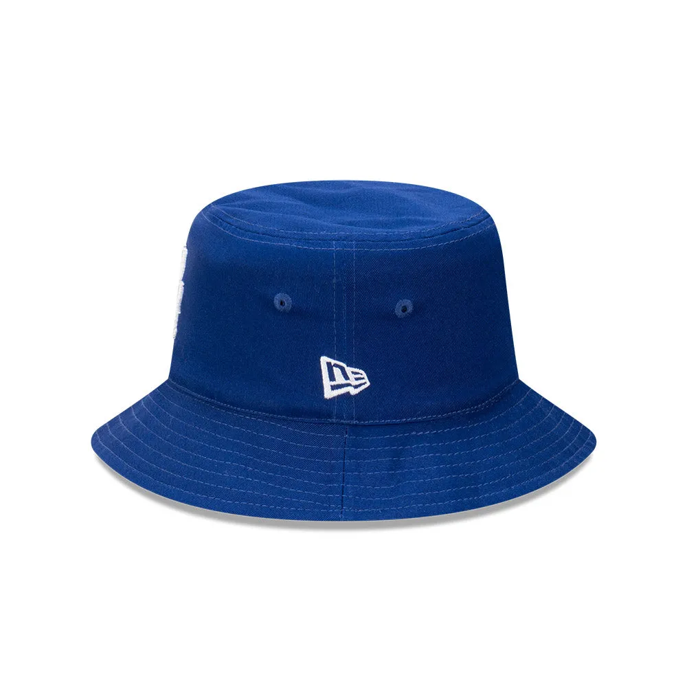 LA Dodgers Bucket Hat - Reversible Official Team Colour Blue MLB Bucket - New Era
