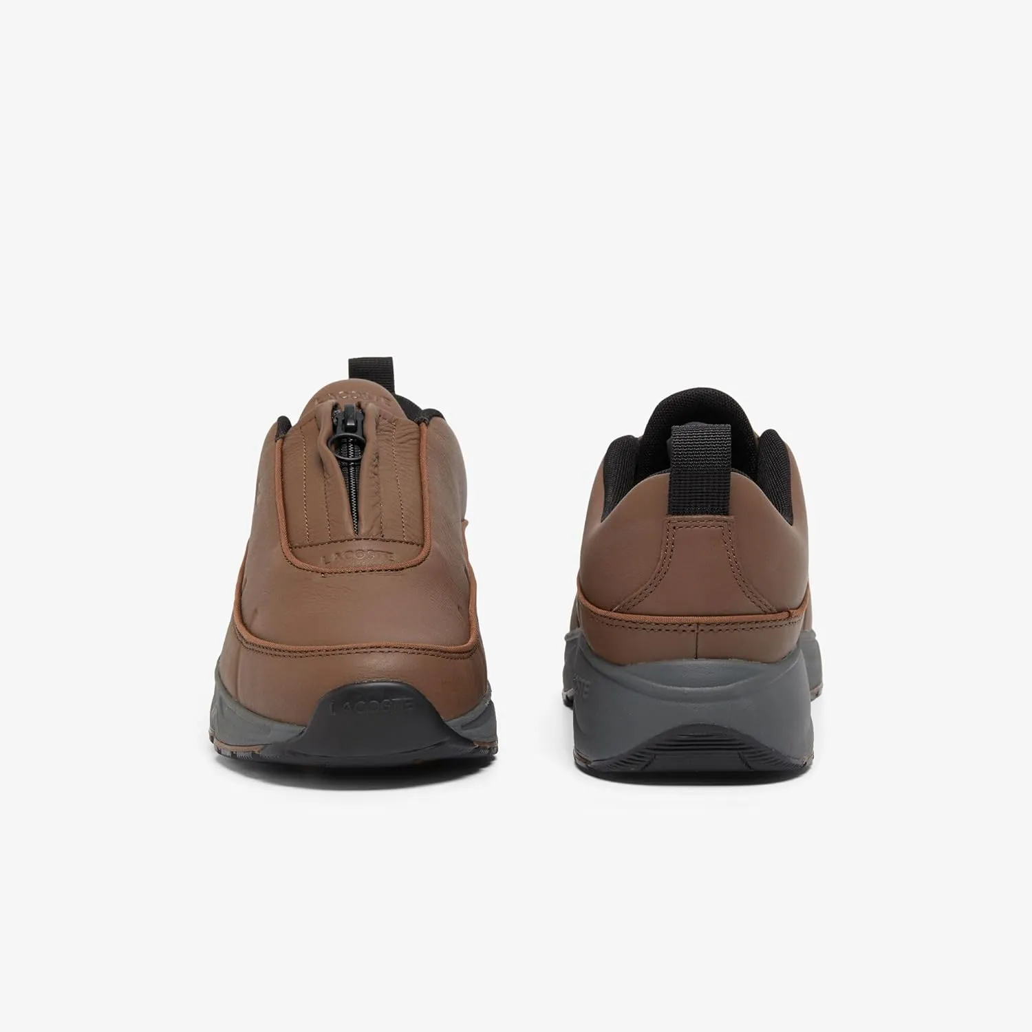 Lacoste Men's Audyssor Zip Og Leather Trainers Sneaker
