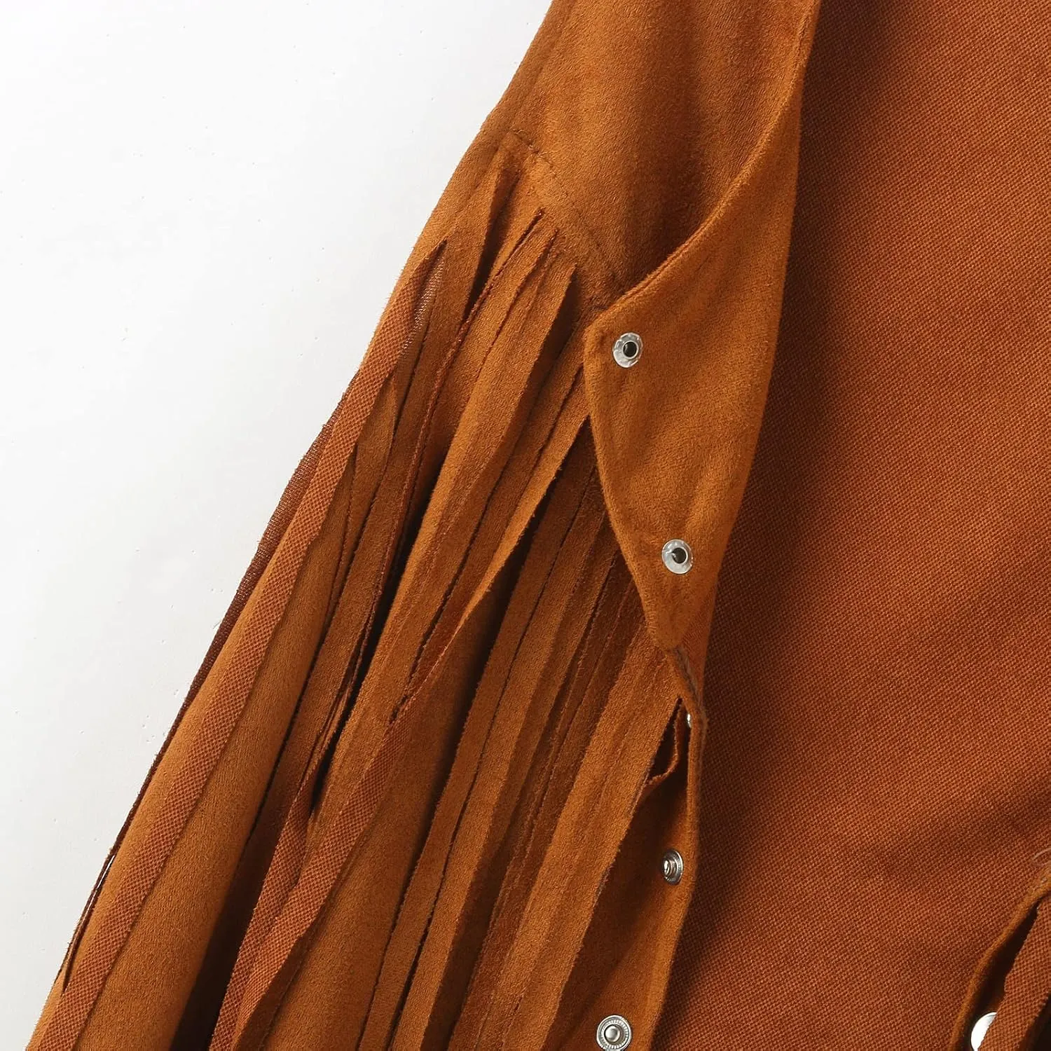Ladies Fringe Vests Cowgirl Outfit for Women 70s Hippie Clothes Vest Jacket Faux Suede Tassels Western Cowgirl 2023