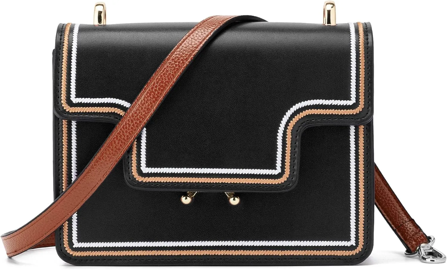 Leather Adjustable Replacement Strap Shoulder Bag Cross Body Bag Purse Handbag For Women, 43-51 Inch