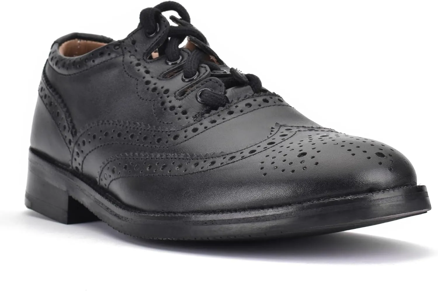 Leather Ghillie Brogue Kilt Shoes Traditional Scottish Piper and Highland Outfit Wedding Shoes Featuring Extra Long Laces & Leather Tassels - Sizes 7 – 15 Style - Comfort Piper Color - Black