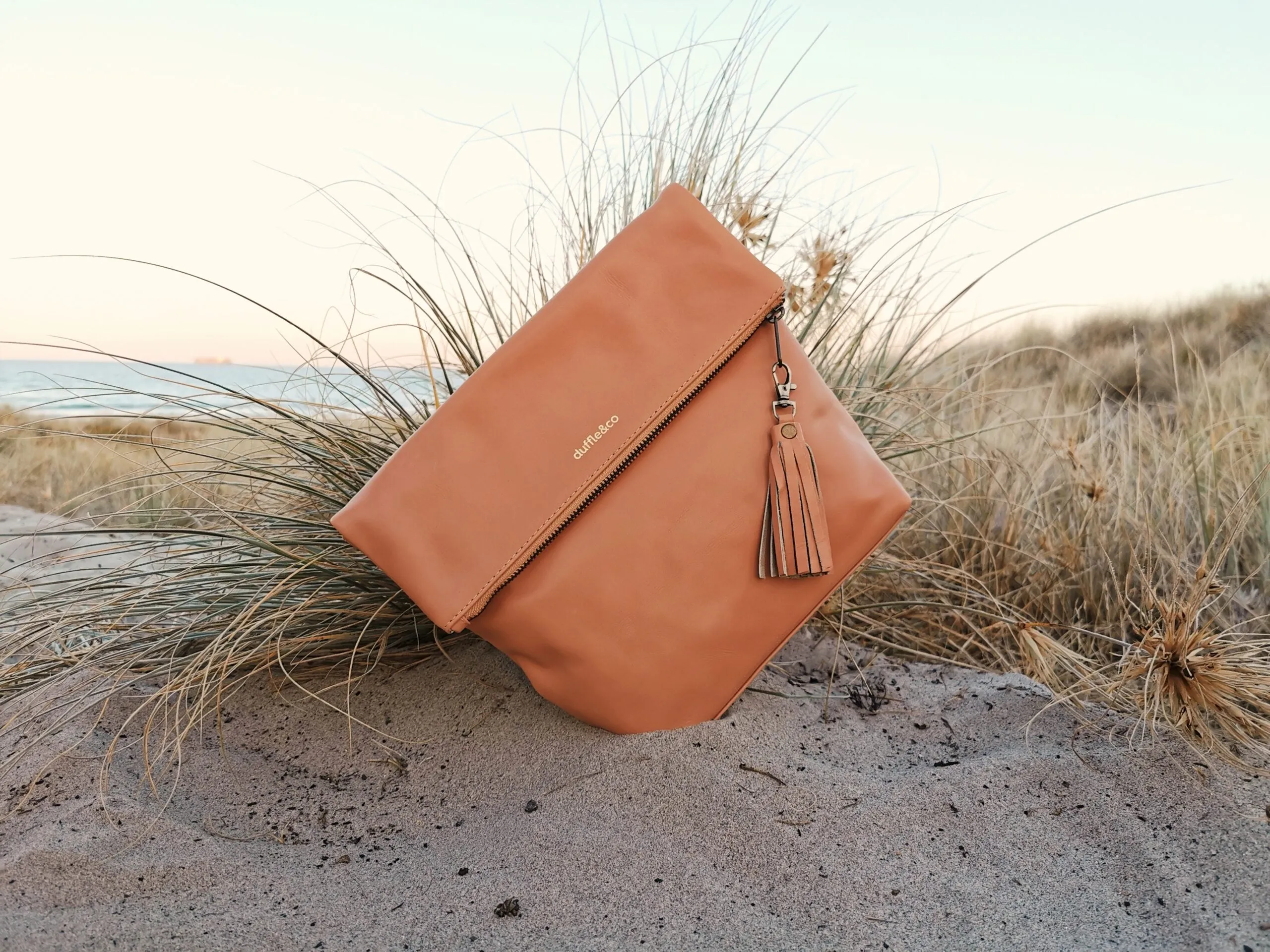 Leather Tassel - Vintage Tan