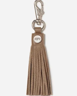 Leather Tassel/Key Ring (Oak)