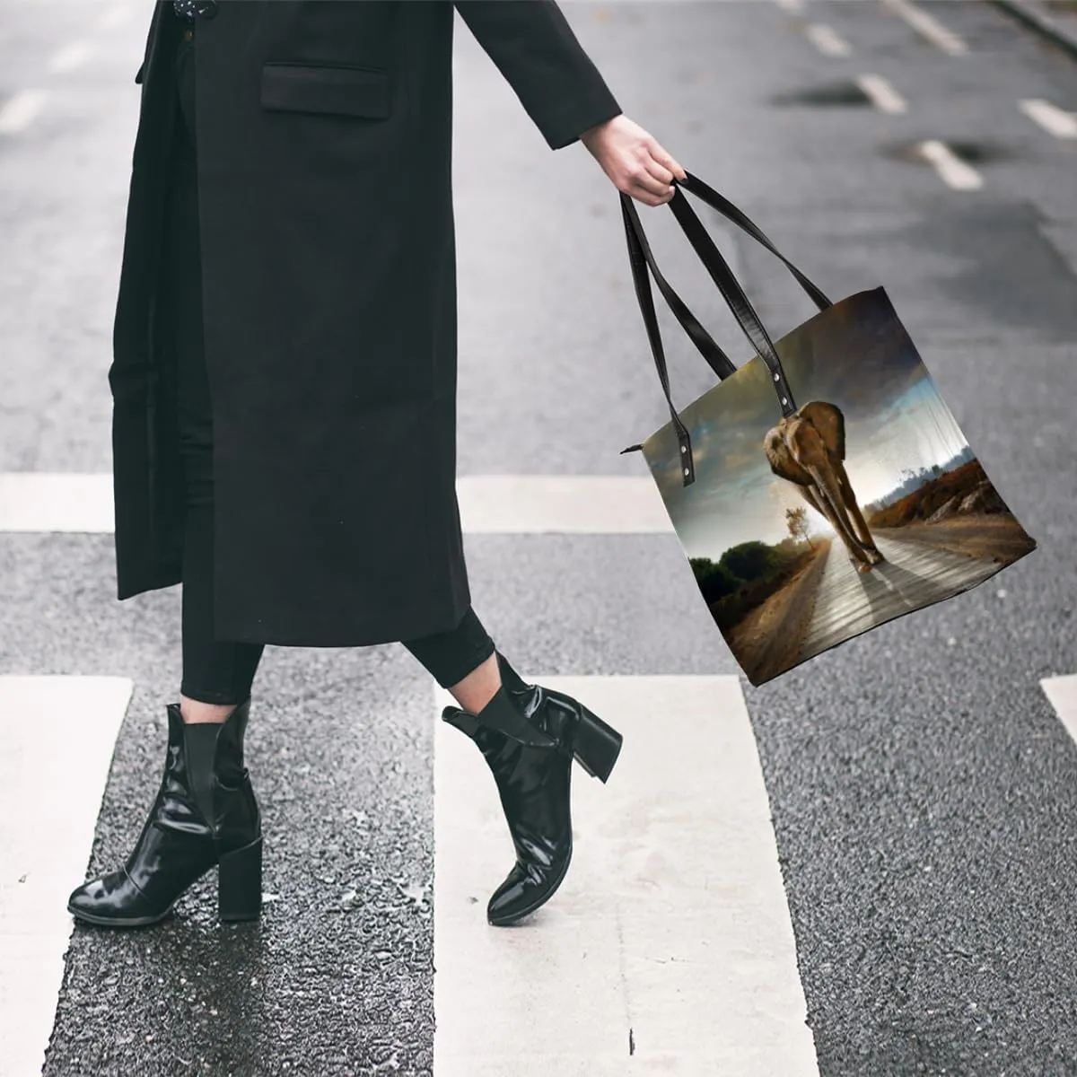 Leather Tote Bag for Women Fashion Shoulder Bag Purses and Handbags Large Capacity Satchel Bags for Work Travel