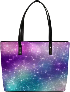 Leather Tote Bag for Women Fashion Shoulder Bag Purses and Handbags Large Capacity Satchel Bags for Work Travel